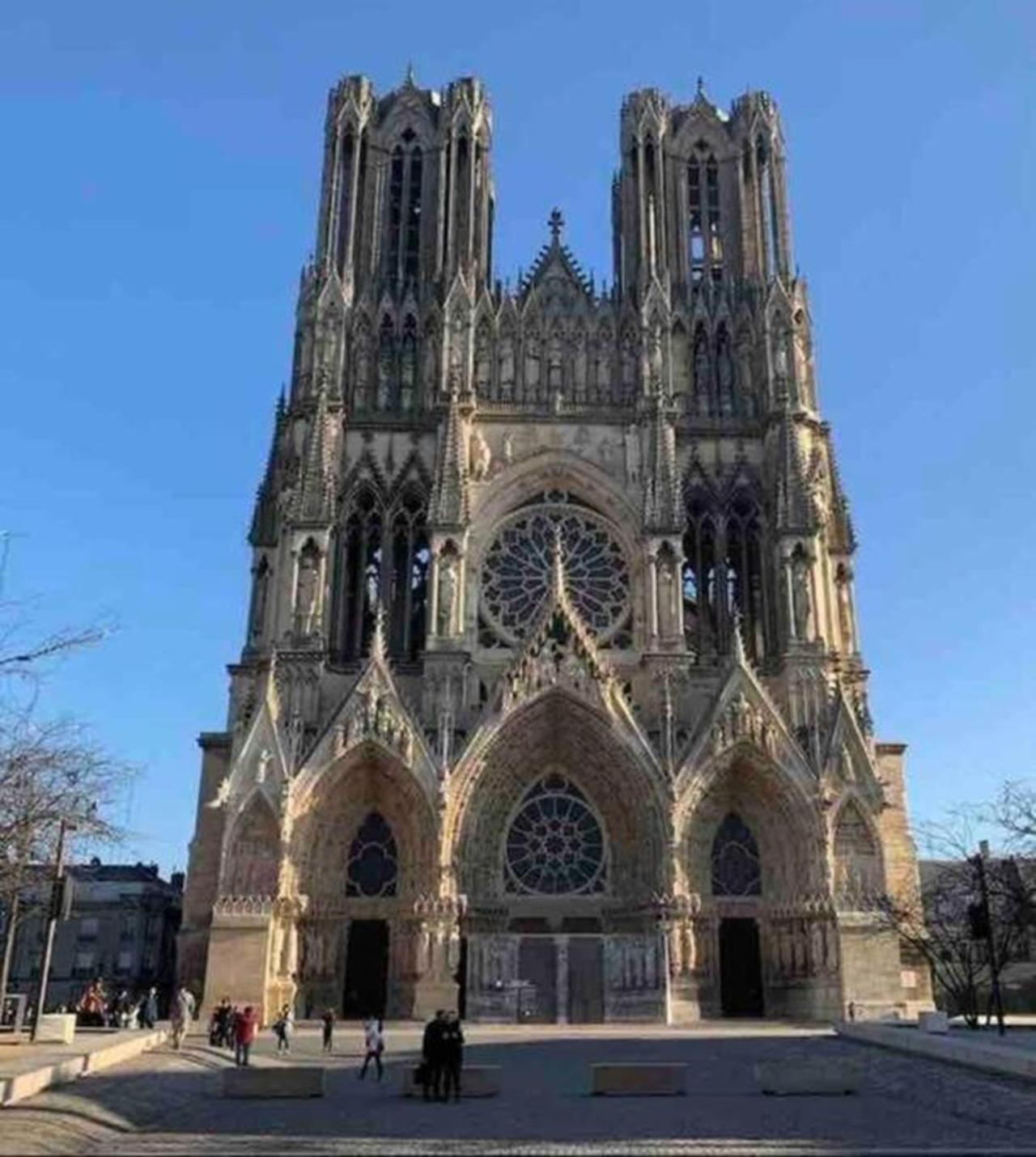 Reims Centre-Ville - 2 Chambres - 6 Personnes Au 1 Er Etage מראה חיצוני תמונה